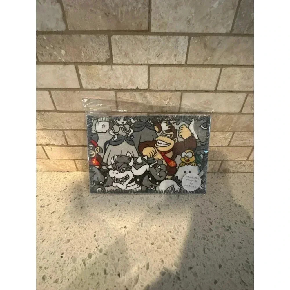 Handmade Nintendo post card‎ sb